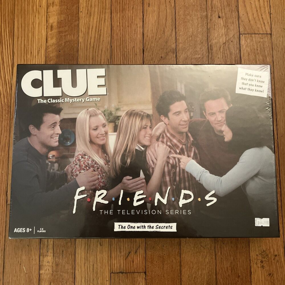 CLUE Friends Edition Board Game - The One With The Secrets - NEW